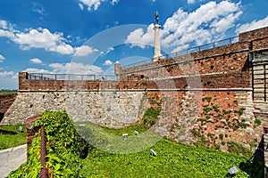 Belgrade fortress and Kalemegdan park