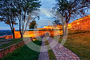 Belgrade fortress and Kalemegdan park