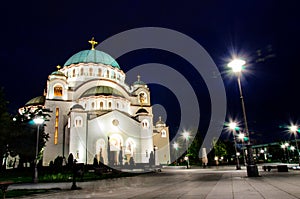 Belgrade at night