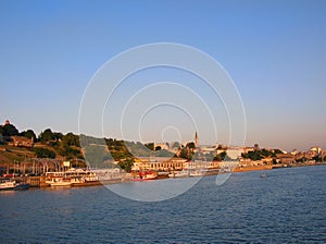 Belgrade from river