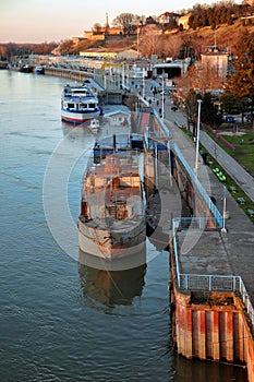 Belgrade from river Sava