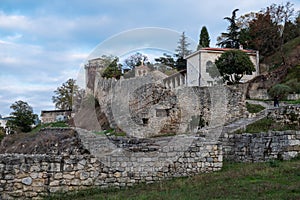 Belgrade`s castle of kalemegdan, ancient fortress