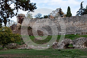 Belgrade`s castle of kalemegdan, ancient fortress