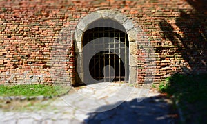 BELGRADE, SERBIA - AUGUST 15, 2016: Architecture details of Kalemegdan fortress in Belgrade