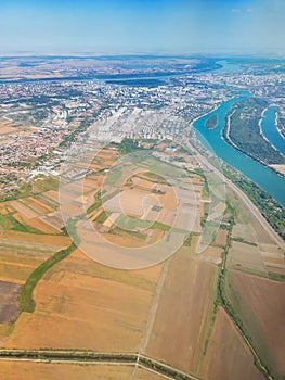 Belgrade, Serbia, Bird-eye View