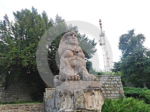 Belgrade Serbia hotel Avala spinx statue