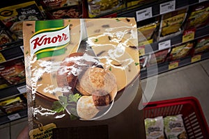 Knorr Logo on one of their instant dehydrated soups.