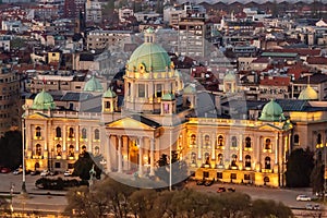 Serbian National Assembly Belgrade.