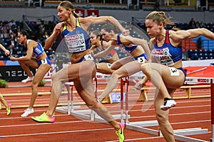 Athletics - Women 60m Hurdles - Round 1