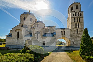 Holy Apostle and Gospel Luke Crkva Svetog Luke: serbian Orthodox church in Belgrade.