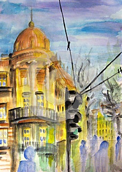 Belgrade street view