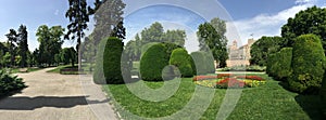 Belgradeâ€™s Veliki Kalemegdan Park panorama