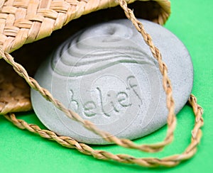 Belief and faith is solid