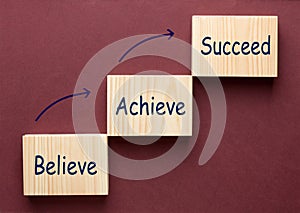 Believe Achieve Succeed