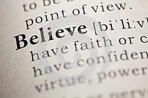 Believe