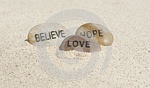 Believe, Hope, Love