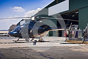 Bell 407 Helicopter - Refueling photo