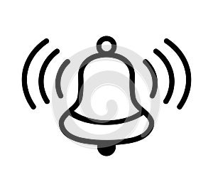 bell, alarm icon photo