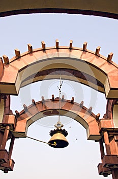 Bell in asian temple