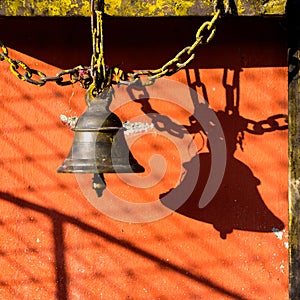Bell in a Buddhist temple