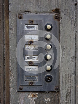 Bell buttons board