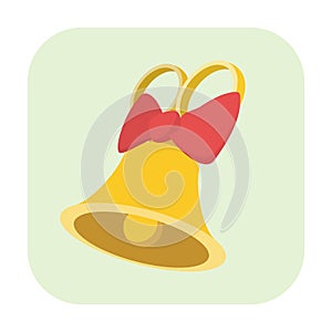 Bell cartoon icon