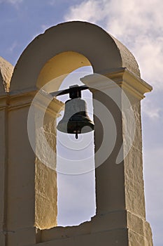 Bell of a catholic church - Malta