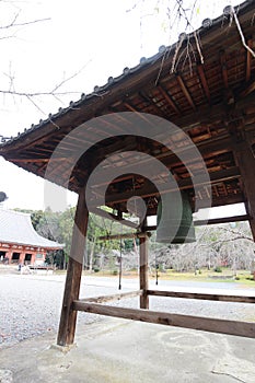 Bell in Daigoji Temple, Kyoto, Japan