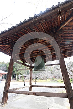 Bell in Daigoji Temple, Kyoto, Japan