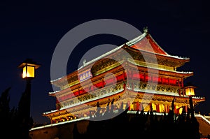 Bell drum towers xian