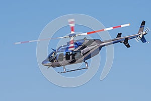 Bell 407 flypast