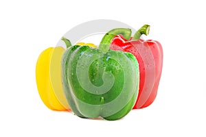 Bell pepper three colors