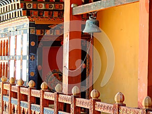 Bell at Punakha Dzong, Bhutan