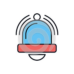Bell related vector icon