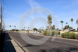 Bell Road on a Weekend Morning, Phoenix, AZ