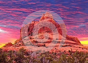 Bell Rock in Sedona, Arizona USA