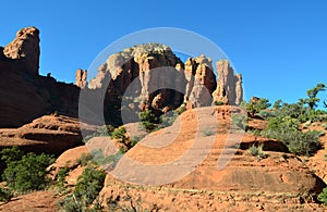 Bell Shaped Red Rock in Sedona Arizona