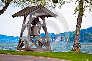 Bell by the tegernsee lake in Rottach Egern
