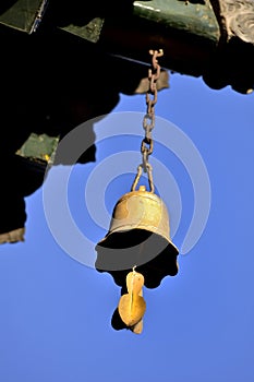 Bell temple in China