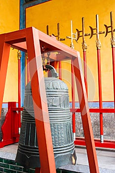 Bell in the temple of Confucius