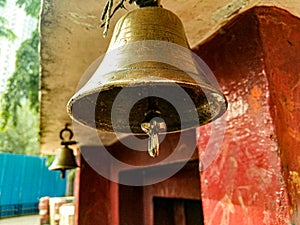 Bell of temple to aware the people god is near to you.