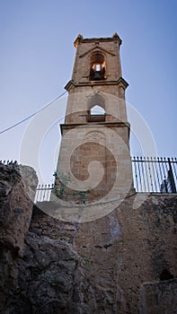 Bell tower in Agia Napa Medieval Monastery