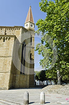 Bell Tower of Arezzo Cathedral - Italy