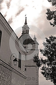 Bell Tower of the Armenian church in Kamianets-Podilskyi, Ukraine