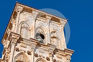 Bell tower of Ayious Lazarus Church, Larnaca, Cyprus photo