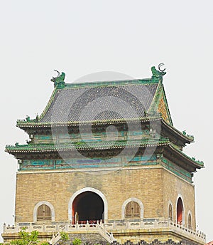 The Bell Tower in Beijing