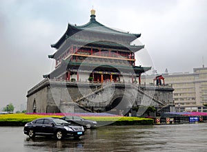 The Bell Tower of Xi'an, China