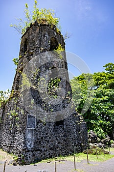 Bell Tower of Cagsawa Ruins, historical landmark, Cagsawa Ruins Park photo