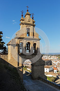Bell tower of the castle of Aracena