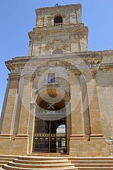 Bell tower at  The Cathedral at Enna, Sicily Italy